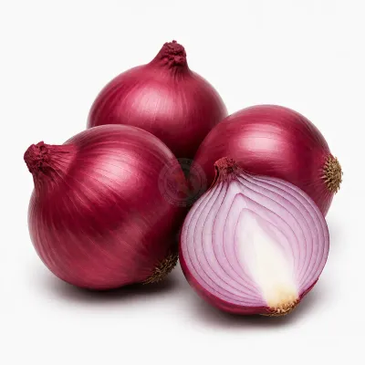 Imagen ilustrativa de cebolla roja para catálogo mayorista